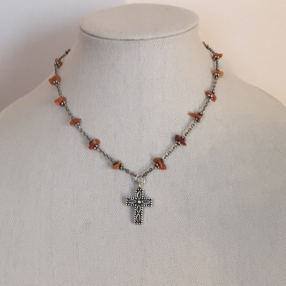 Napier  Cross Necklace - Picture 1 of 6